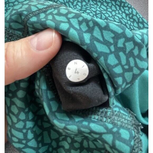 Lululemon Wunder Under Hi-Rise Miss Mosaic Hunter Green Size 4 EUC - Picture 6 of 11